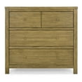 thumbnail image 2 of Delta Children Cambridge 3 Drawer Dresser with Interlocking Drawers, Rustic Brown, 2 of 5