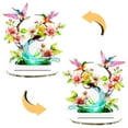 thumbnail image 5 of Flying Acrylic Tabletop Stand - Exquisite 3D Design with Layered Branches & Birds, Colorful Light Refraction for Bright Home/Office Decor, Wear-Resistant Acrylic Material in Modern Styles, 5 of 9