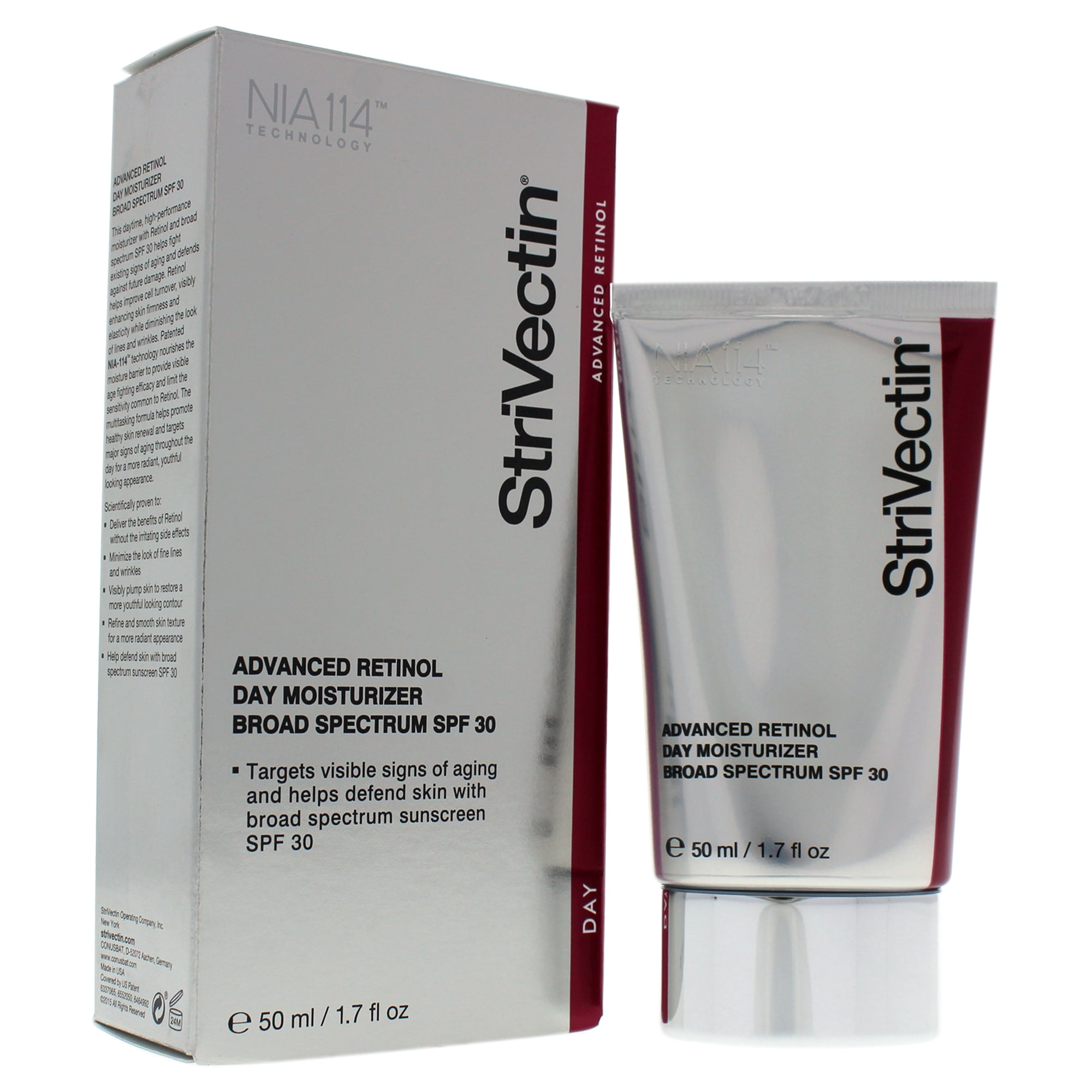 Advanced Retinol Day Moisturizer SPF 30 by Strivectin for Unisex 1.7