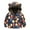 Multicolor, variant on Luxalzxs Toddler Baby Girls Boys Fleece Liner Coat Kids 3D Bear Ears Hooded Long Sleeve Zipper Thick Warm Jacket Winter Coats