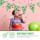 thumbnail image 5 of PTOOTP Decoraciones de cumpleaños de fútbol, suministros para fiestas, banderines con temática deportiva, juego de guirnaldas (verde), 5 of 8