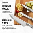 thumbnail image 5 of Farberware Classic 22 Piece Stamped Stainless Steel Knife Set and Utensil Set, 5 of 22