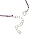 thumbnail image 3 of 20pcs 20 "collar de material cuero de Cera Que Rebordea El Cordón de de Cierre de Langosta - Púrpura Fernando Collar de cadena de cordón de cera, 3 of 7