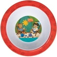 thumbnail image 6 of Daniel Tiger 5 Pc Mealtime Feeding Set for Kids and Toddlers - Includes Plate, Bowl, Cup, Fork and Spoon Utensil Flatware - Durable, Dishwasher Safe, BPA Free (Red), 6 of 7