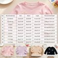 thumbnail image 4 of Ulanda Toddler Girls Bow Tops Long Sleeve T-Shirts Lace Hem Basic Tees Shirts for Kids (Beige, 3-4 Years), 4 of 8