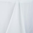thumbnail image 6 of Efavormart 90x132" Seamless Premium WHITE 200 GSM Linens Polyester Rectangle Tablecloth Commercial Grade For Wedding Banquet Restaurant, 6 of 7