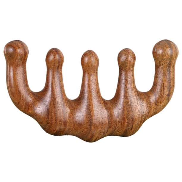 ador de peine de facial de madera multifuncional estático pa mrón Zulema Peine de masaje facial