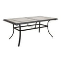 Better Homes & Gardens Newport Outdoor Ceramic Tile Top Dining Table