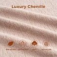 thumbnail image 4 of Aukfa 67" Small Sofa S-Curved Loveseat Couch Modular Sofa No Assembly, 2 Pillows, Chenille, Apricot, 4 of 9