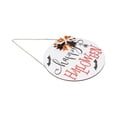 thumbnail image 3 of Spider Bat Design Wooden Welcome Sign Hanging Front Door Sign Board for Home FestivalWith Bowknot, 3 of 16