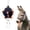 3 Pcs, variant on DAMAI Horse Stall Toys - Funny Stress Reliever, Boredom Breaker Play Ball, Carrot Ball Feeder, Stable Chew Toy, Interactive Feeding Device with Usage for Horses Cattle Sheep Goat Barn Farm Livestock