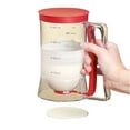 thumbnail image 3 of Pancake Batter Dispenser, Kitchen Essential for Pancakes, Cupcake, Waffle, Cake Crepe, Batter Separator Maker with Measuring Markings, Pou,B, 3 of 4