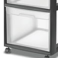 thumbnail image 5 of Sterilite 2 Drawer File Cart Black, 5 of 5