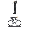 thumbnail image 1 of 2x escultura de deportiva , decoración de estatua para , adornos, 1 of 5