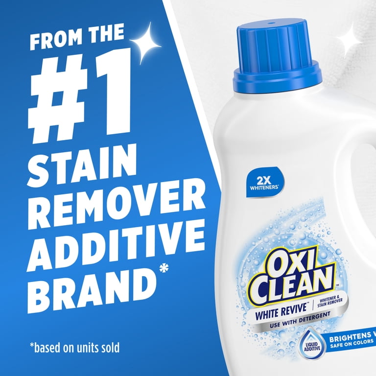 6 pack) OxiClean White Revive Laundry Whitener and Laundry Stain