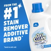 (2 pack) OxiClean White Revive Laundry Whitener and Laundry Stain Remover Liquid, 66 fl oz