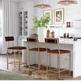 thumbnail image 2 of Butler Specialty Houston 24" Leather Counter Stool, 2 of 9