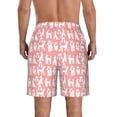 thumbnail image 3 of Naloa Cute Poodle Dog Men's Beach Shorts, Surfing shorts, Swim trunks, Quick Dry Swim Trunks for Surfing Beach Fun - Large, 3 of 9