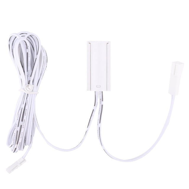 Interruptor de luz con sensor de puerta DC 5-24 V para luces LED inteligentes de encendido/apagado para armario (1 unidad)