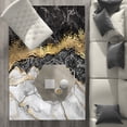 thumbnail image 4 of Hearth & Gear Modern Pattern Polyester Indoor Area Rug Soft Decorative Carpet For Living Room Bedroom Home Extra Large Throw Blankets Large Throw Blanket Cute Rugs for Bedroom Small Soft Throw Blanket, 4 of 5
