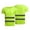 Blue, Orange, Yellow, variant on Men's Hi Vis Viz T-Shirt High Visibility Reflective Tape Safety Security Work Tops