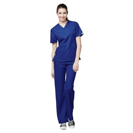 

WonderWink Origins Women s Bravo V-Nect Top & Quebec Cargo Pant Scrub Set