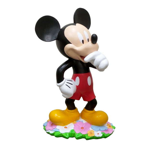 disney 14.17 in mickey garden statue