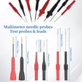 thumbnail image 3 of Kit de cables de prueba para multímetro MEI SHUO PIN de 27 piezas con funda, 3 of 9