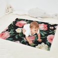 thumbnail image 2 of Pioneer Flower Floral Print Pattern Blanket,Comfortable Soft Flannel Throw Blanket,All Season,Warm Lightweight Blankets for Sofa Bed Couch Living Room Chair,30"x40", 2 of 4