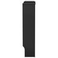 thumbnail image 2 of vidaXL Cache-Radiateur MDF Noir 205 cm, 2 of 5