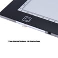 thumbnail image 4 of A2 60 * 40cm 26 inch LED Artist Stencil Board Tattoo Drawing Tracing Table Display Light Box Pad LED Copy Board Intelligent Touch Control 3 Adjustable Brightness Levels, 4 of 7