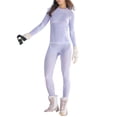 thumbnail image 2 of YueHuiYing Womens Thermal Underwear Ski Breathable Warm Base Layer Winter Long Johns Top Bottom Sets for Cold Weather, 2 of 8