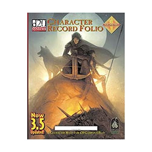 Pre-Owned Character Record Folio (Paperback) by Green Ronin Publishing (Creator)