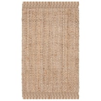 SAFAVIEH Martha Stewart Natural Fiber Solid Area Rug, Natural, 3'6" x 5'6"