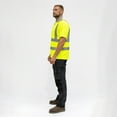 thumbnail image 2 of Timco - Hi-Visibility Polo Shirt - Short Sleeve - Yellow (Size Large - 1 Each), 2 of 5