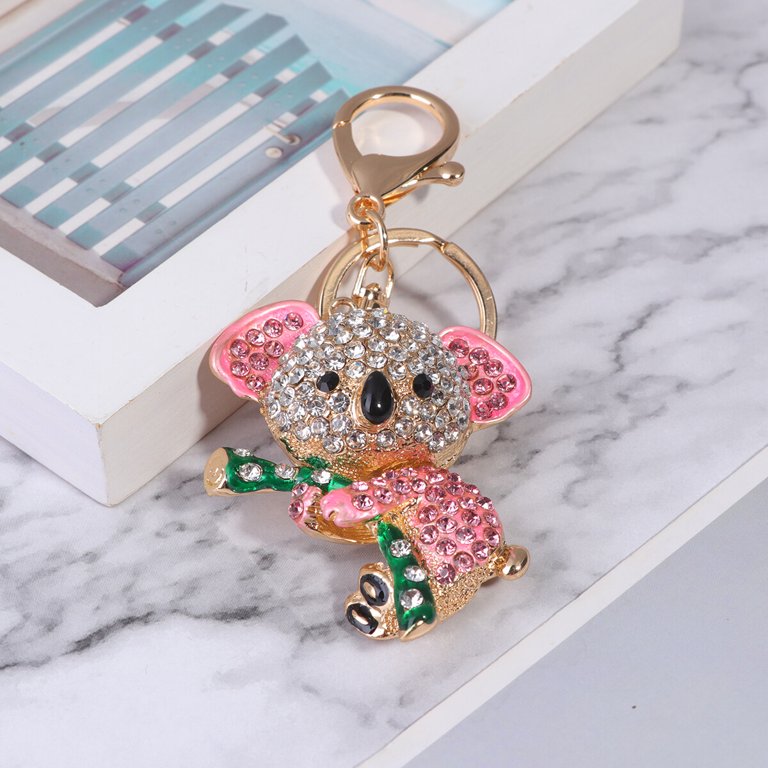 Chic Teddy Keychain