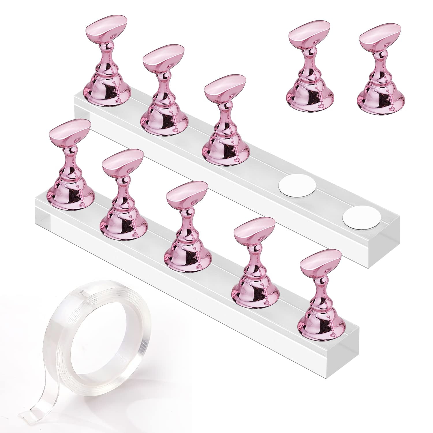 Makartt Nail Stand Acrylic Nail Tips Holder, Beginner Fixed Nail