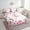 Pink Purple, variant on Erosebridal Initial Letter Bedding Set Twin Size 7 Piece Bed in A Bag Bowknot Alphabet Comforter Set Teens Super Soft All Season for Bedroom,A-Z Reversible Bed Sets