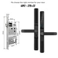 thumbnail image 2 of 85 92mm Mortise Smartphone Access Keyless Entry Door Lock Handle Ultra-thin App Remote Operation WiFi Smart Lock ,Corrosion-Resistant, 2 of 5