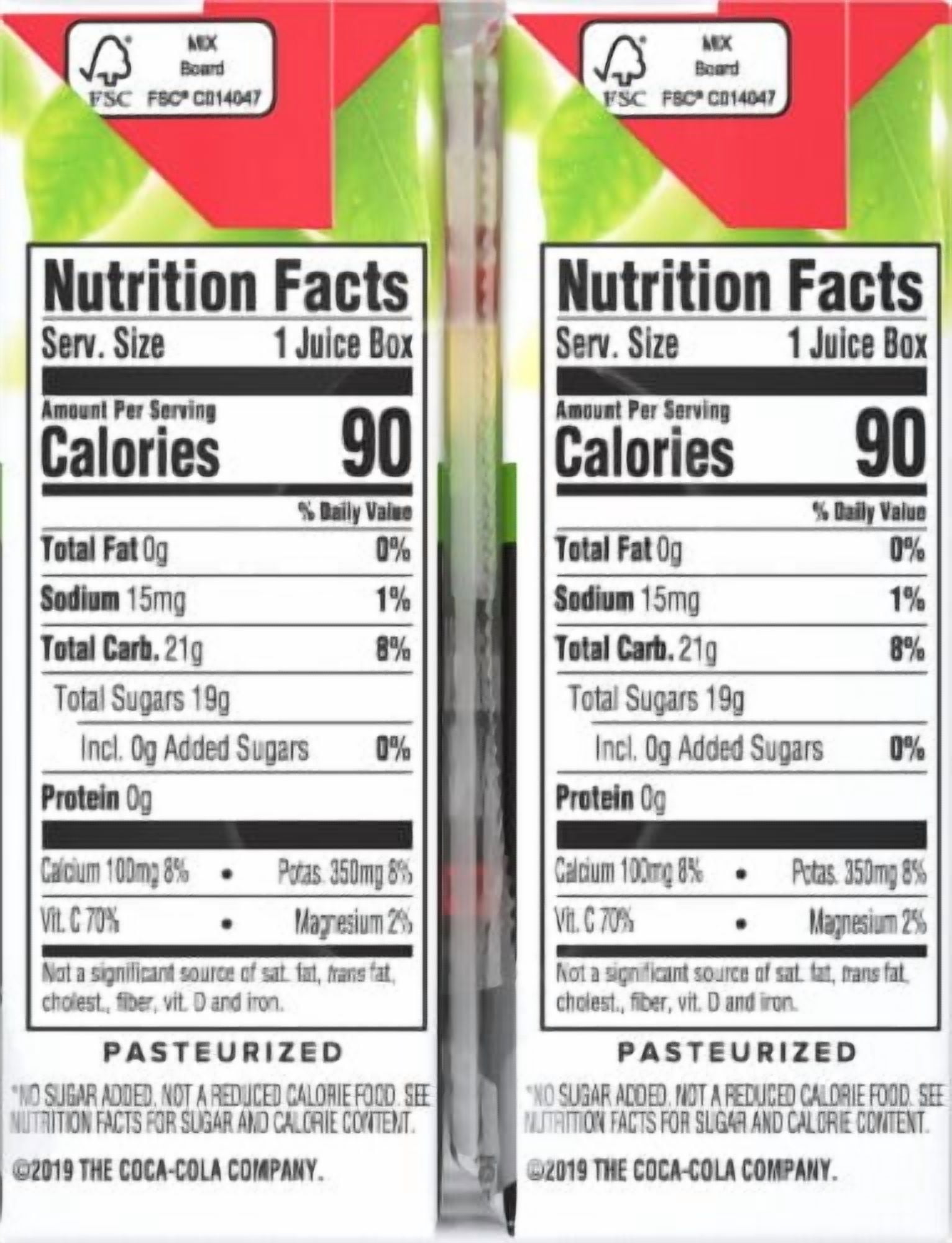 Minute Maid Fruit Punch Juice Boxes 8 ct / 6 fl oz