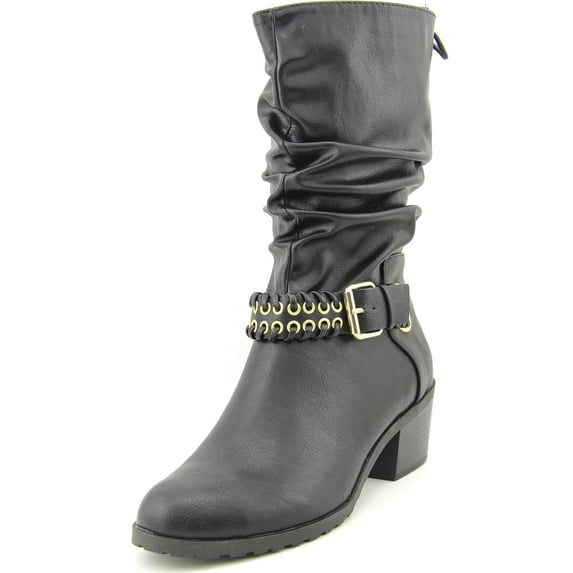 Thalia Sodi Women's Jannice Round Toe Mid Calf Boots