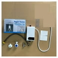 thumbnail image 2 of Instantaneous Faucet Tap Kitchen Hot Water Crane LED Digital 5500W Water Heater Instant Water Heater Tankless ,Digital Temperature Display, 2 of 8