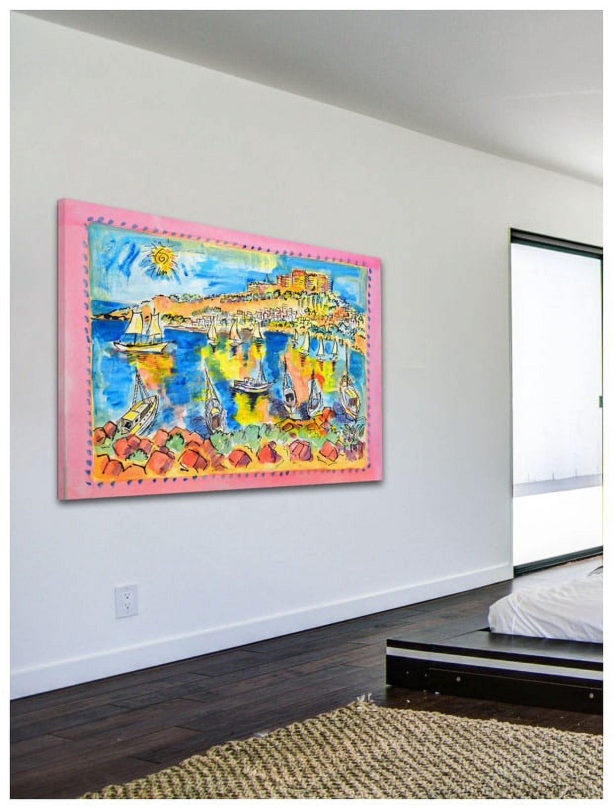 Marmont Hill "Rhodes Greece" by Wayne Ensrud Painting Print on Canvas