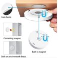 thumbnail image 4 of Motion Sensor Lights, 3 Pack Upgraded Version Led Night Lights, Motion Sensor Light Indoor Battery-powered, Closet Lights Stair Lights, Wall Lights Fo, 4 of 5