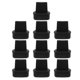 thumbnail image 5 of GOOHOCHY 10 esponjas aplicadoras de mano: pinceles de esponja para pintar zapatos, botas, asientos de coche, interior, sofá, cuero, manualidades - Pinceles artísticos para acuarela, bricolaje,, 5 of 8