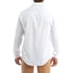 thumbnail image 5 of Camisas de cuerpo entero de color sólido para hombre, camisetas de una pieza con cuello vuelto y dobladillo, trajes de negocios informales con botones, 5 of 5