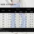 thumbnail image 3 of Girls Solid Casual Flare Leg Pants for Big Kids Mid Rise Full Length Back Pocket Stretch Fabric Everyday Bottoms, 3 of 8