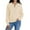 Beige, variant on Women's Fall Sweater Button Down Front Lightweight Round Neck Casual Pullover Long Sleeve Shirt Top for Women, Comfy Open Cardigan with Wrists for Everyday Wear Green,S