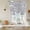 Grey, variant on Black Kitchenware Tie Up Curtains for Windows, Adjustable Balloon Window Shades, Modern Funny Cook Tools Spoons Forks Kitchen Window Treatments Farmhouse Short Curtains with Rod Pocket 42"x45"
