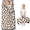 Brown and White Leopard Print, variant on Brown and White Leopard Print Teens Toddler Nap Mat with Pillow, Sleeping Mat Bag for Preschool Daycare 59"x22"